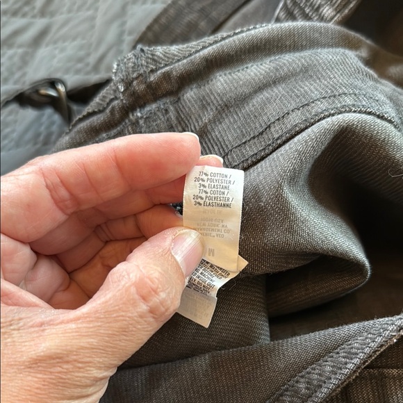 Aerie Gray Distressed Corduroy Overalls - Picture 13 of 13